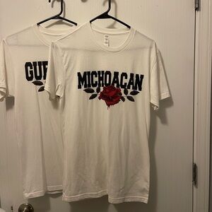 White Michoacan Graphic T-Shirt